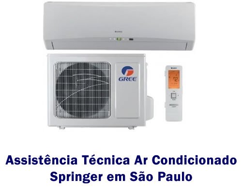 Assistência técnica ar condicionado Springer em São Paulo